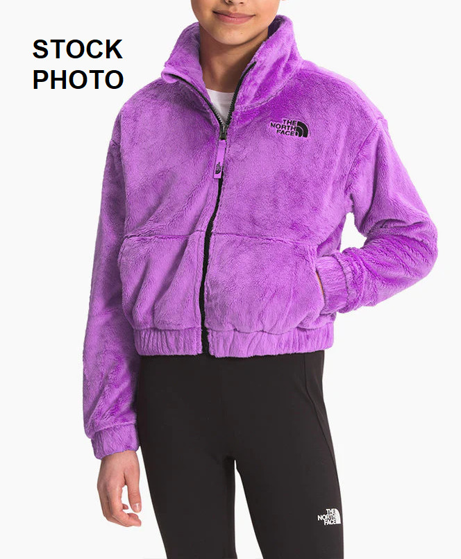 🌺NWT🌺 The North Face Girls Osolita Full Zip Fleece Jacket Sz XL 18 Violet