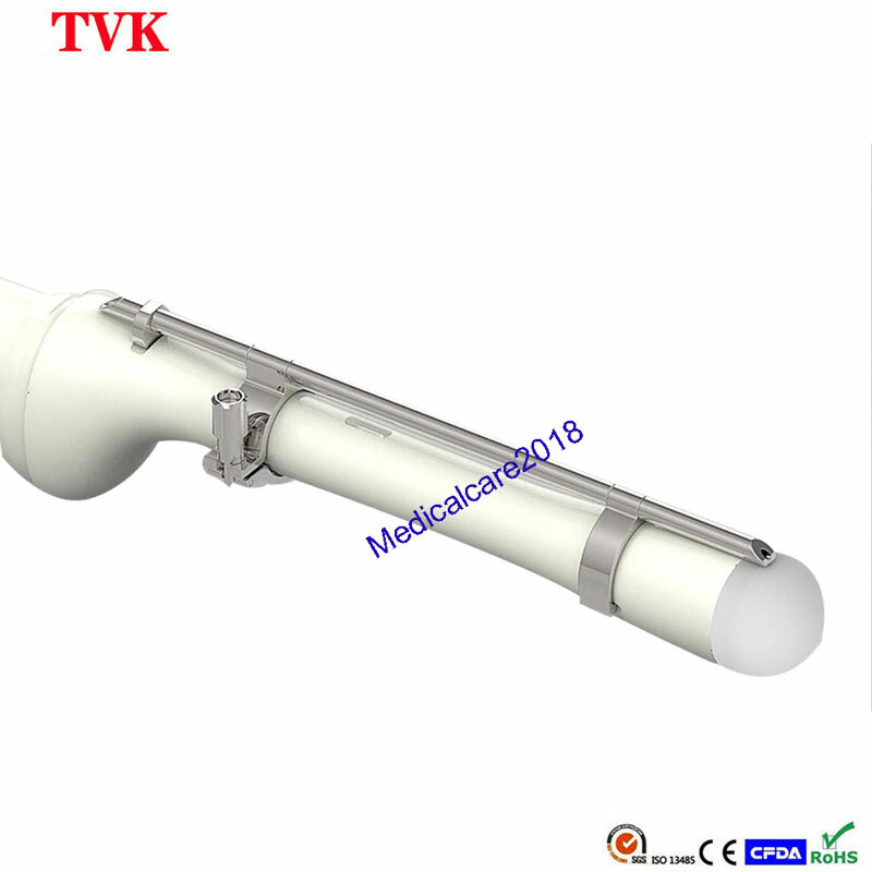 Reusable Stainless Steel Biopsy Needle Guide for Philips 3D9-3v Ultrasound Probe
