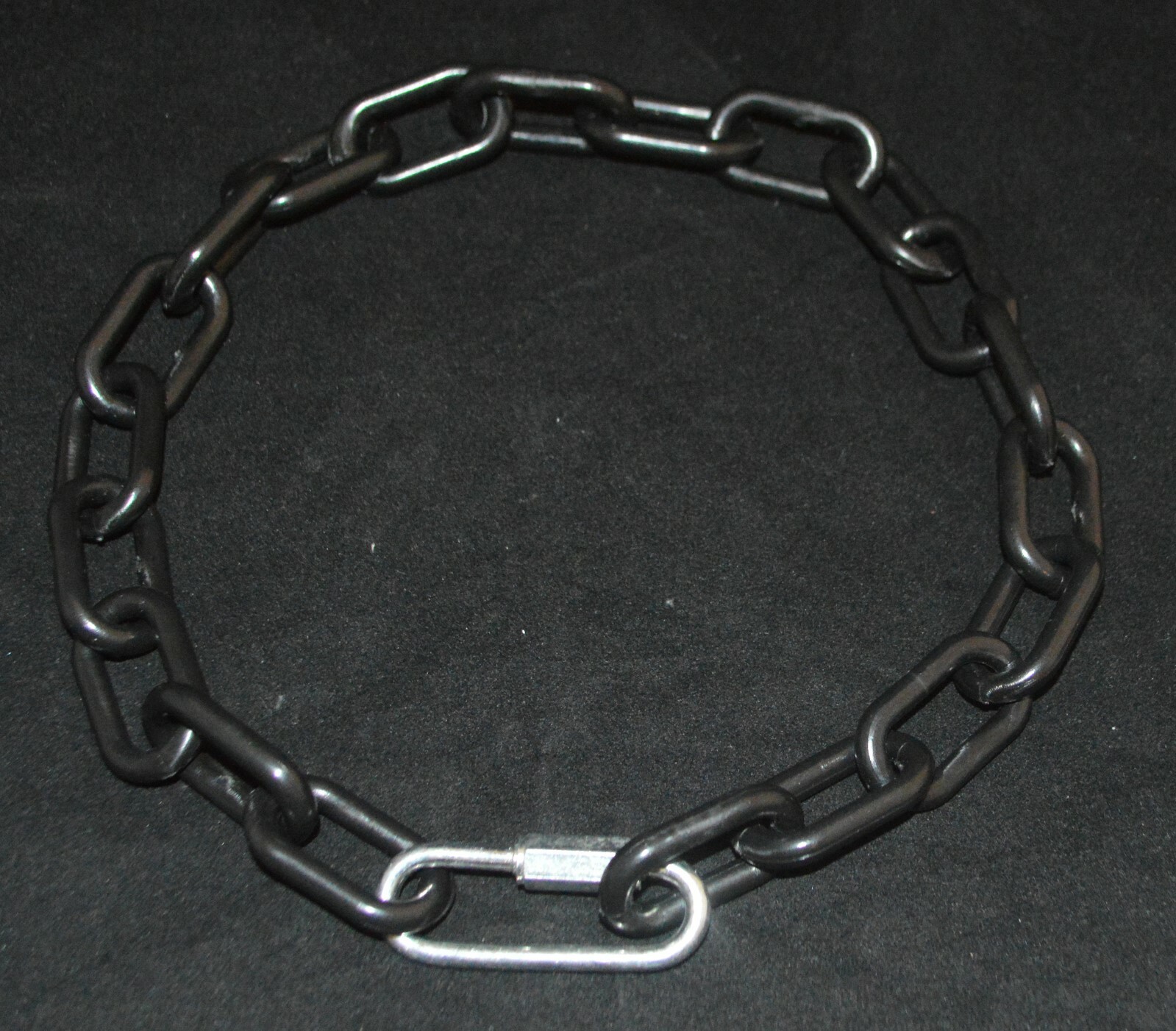 GOAT COLLARS PLASTIC CHAIN WITH METAL QUICK LINK 28" LONG