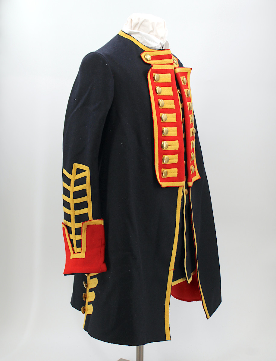 French & Indian War Period Royal Artillery Coat Size 46 / XL