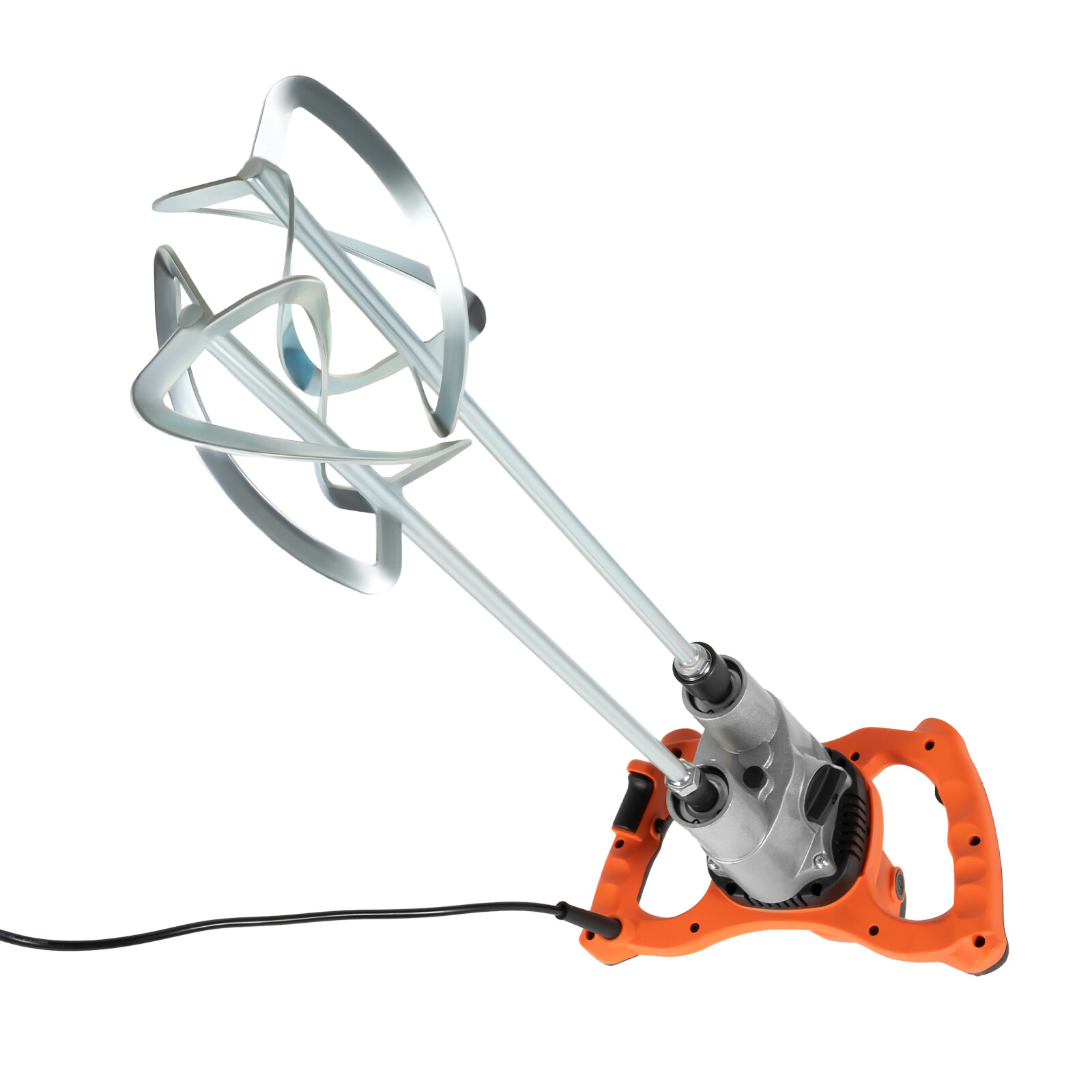 1800W Portable Electric Concrete Cement Mixer Double Rod Grout Stirring Mixer