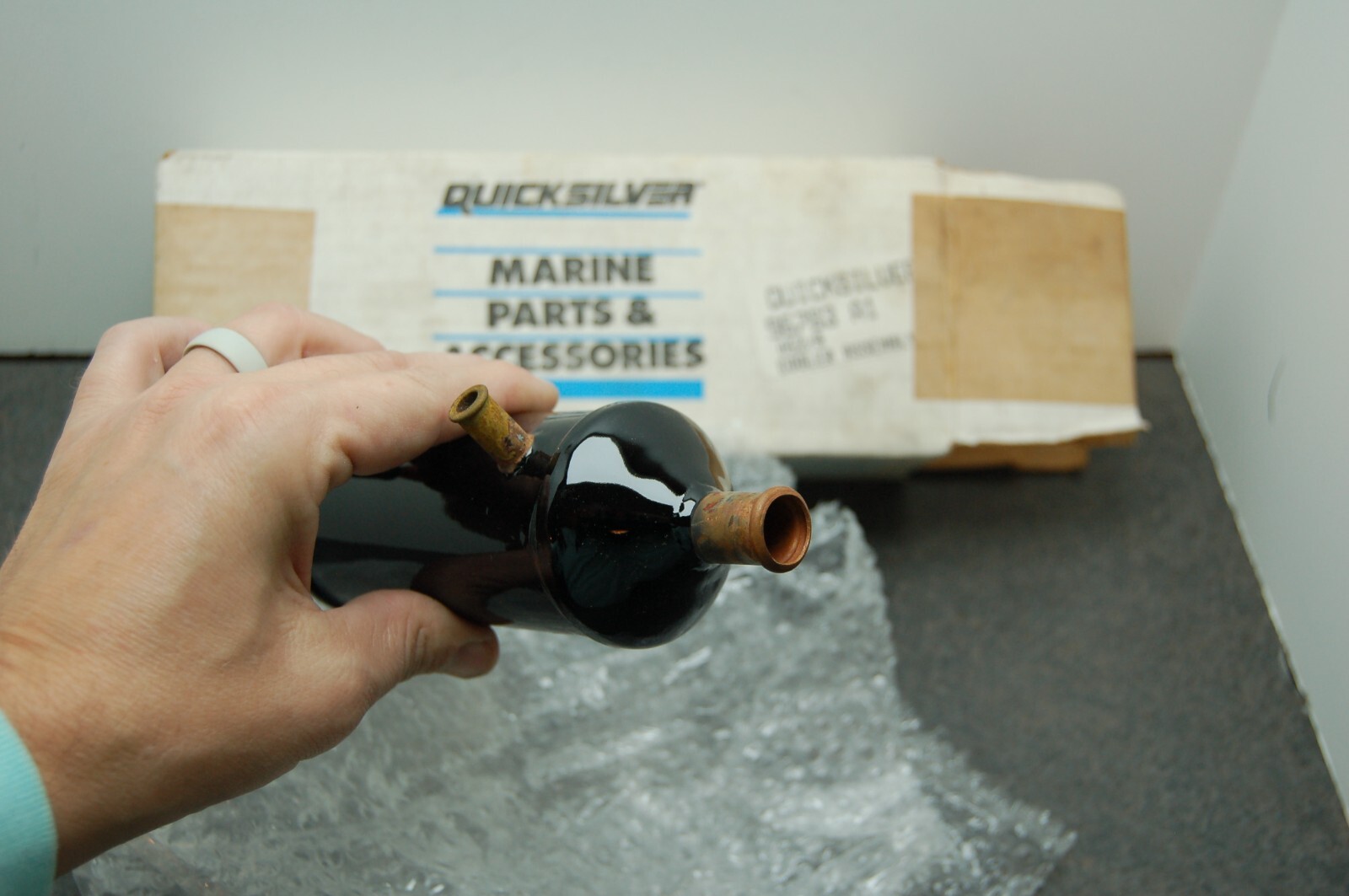 NOS GENUINE QUICKSILVER 96783A1 Stern Drive Oil Cooler Assembly 2.5 3.0L NEW