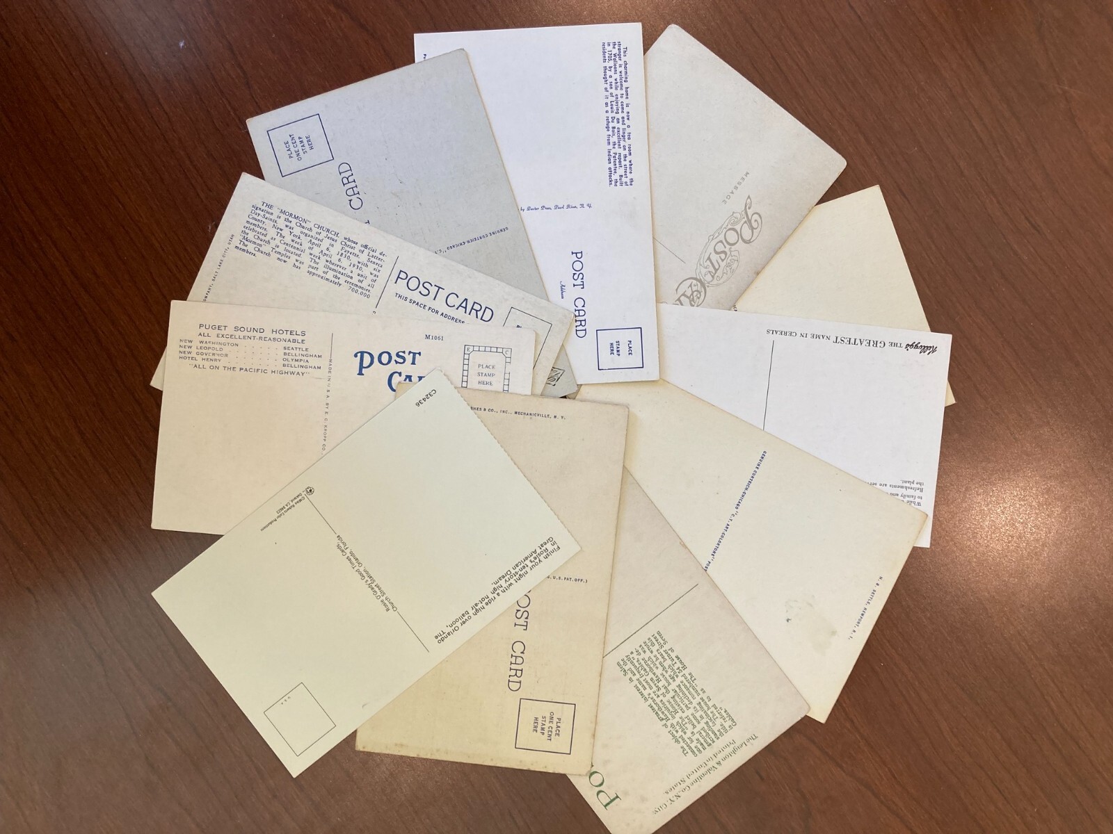 50 Lot UNUSED Vintage Postcards from around United States 1900s-60s FREE SHIP