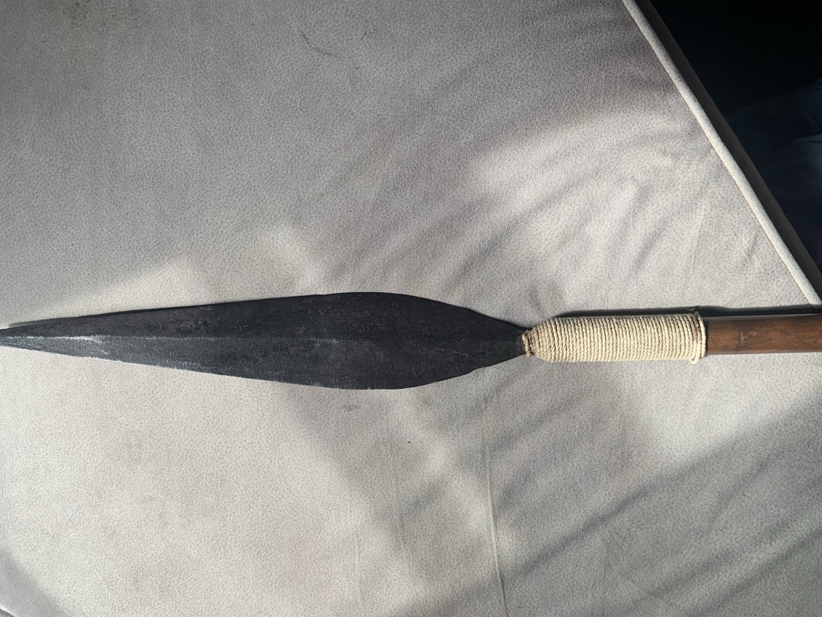 Antique Maasai Hunting Spear . 45inches