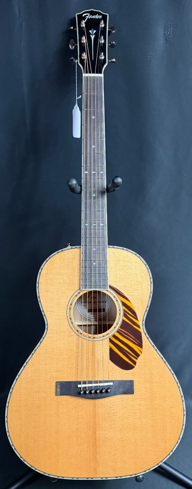 Fender PS-220E Paramount Parlor Acoustic-Electric Guitar Gloss Natural (742)