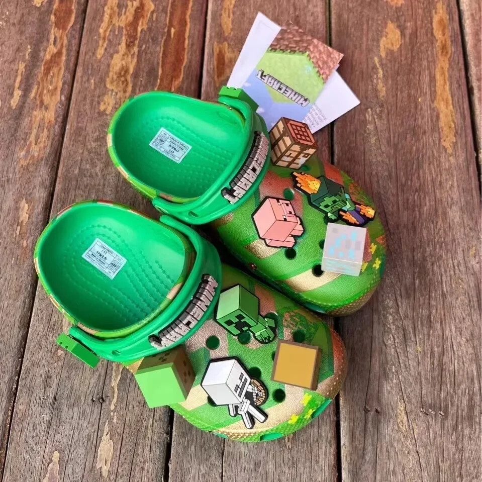 ✅Minecraft Kids' Crocs: Meets Adventure!- LIMITED EDITION