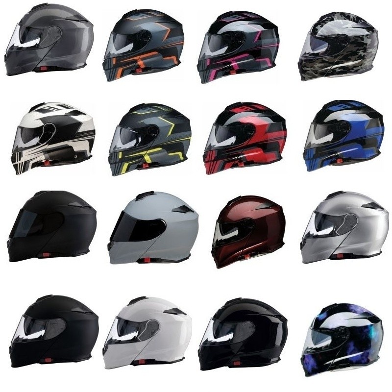 Z1R Solaris 2.0 Modular Motorcycle Helmet - Pick Size & Color