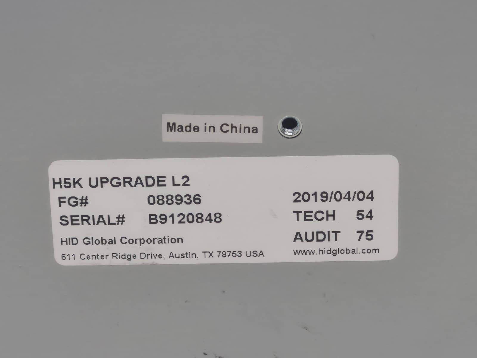 Fargo HDP5000 Lamination & HDP5600 ID Card Printer - For Parts / Repair ONLY