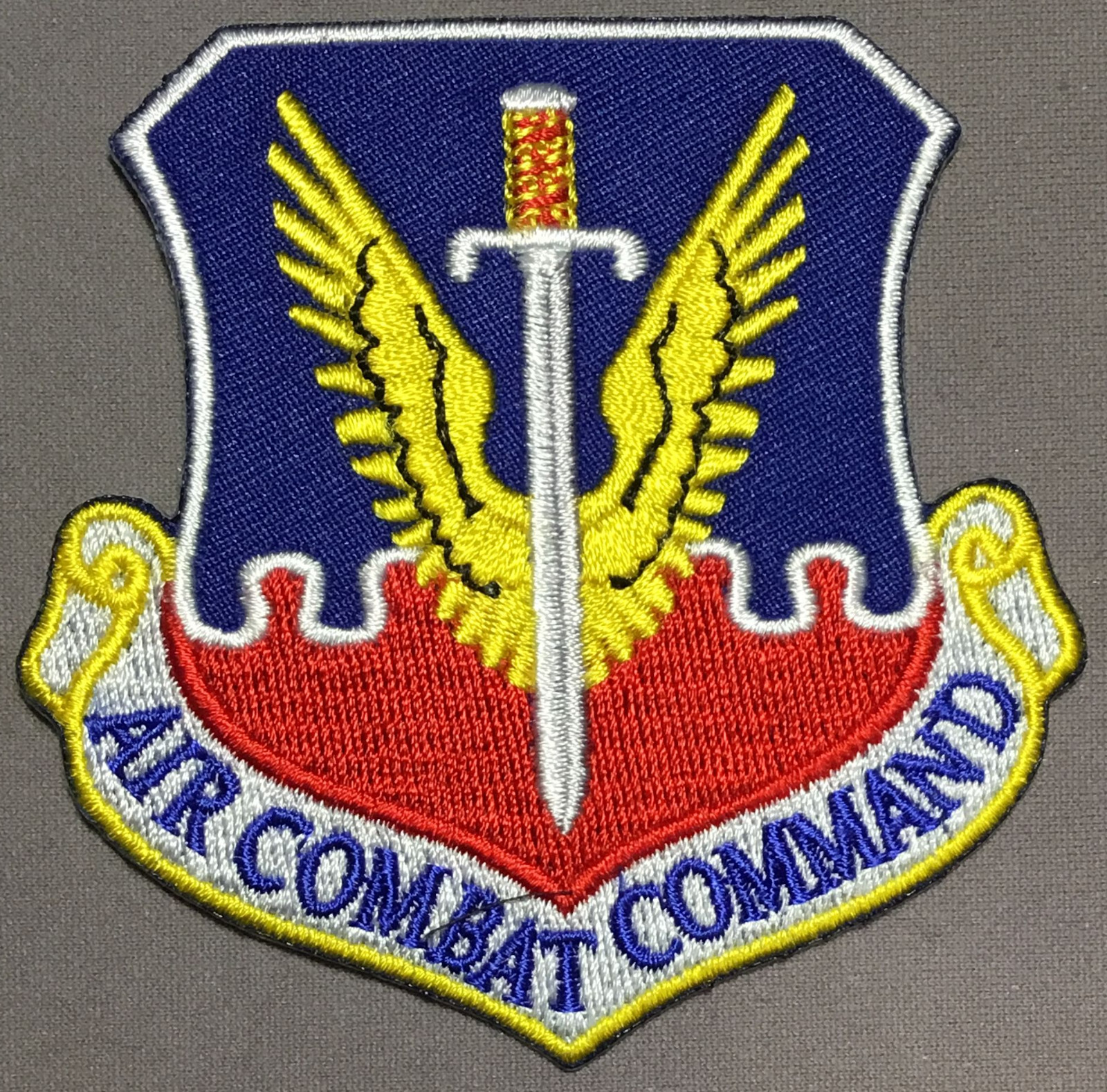 USAF Air Force Air Combat Command licensed patch