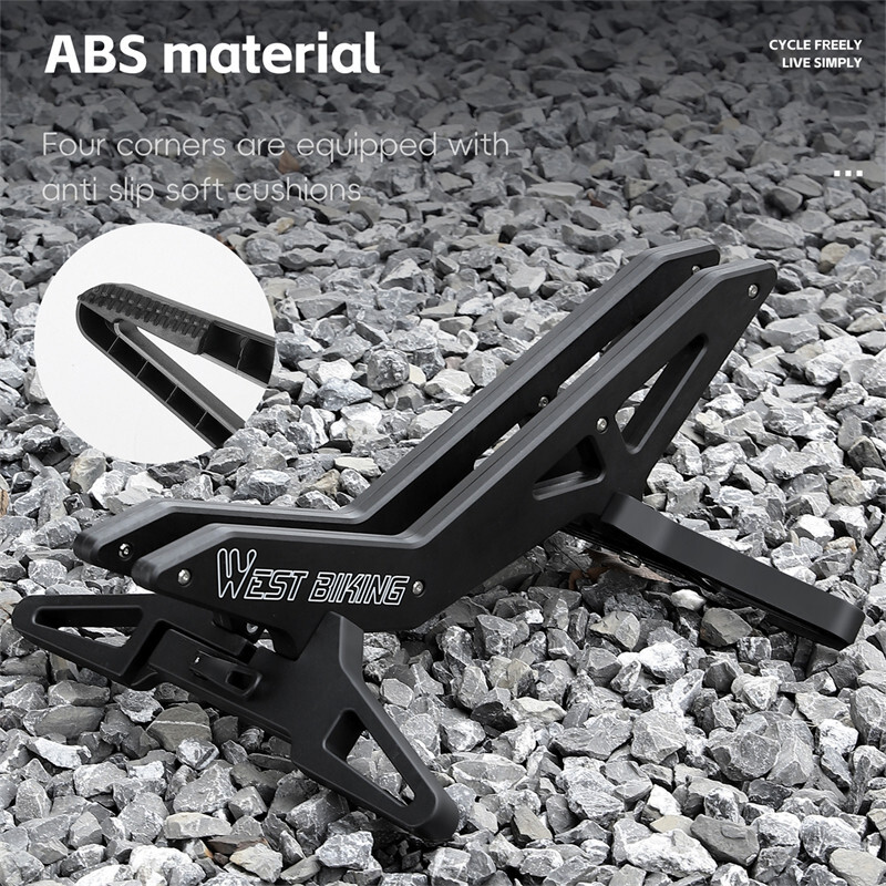 Adjustable Bicycle Stand Rack ABS MTB Road Bike Indoor Floor Parking Stand