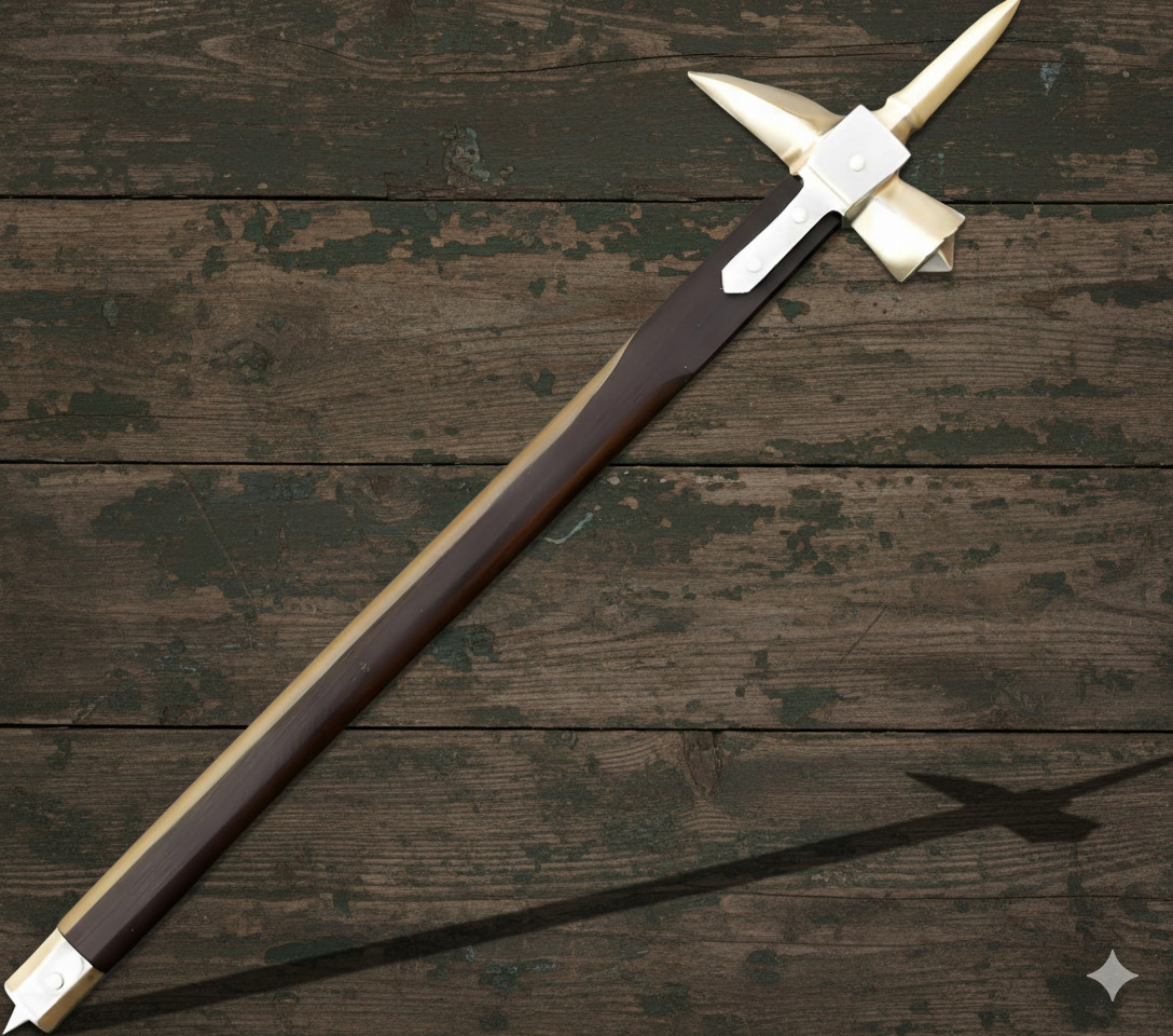 Custom Handmade Medieval Functional Spiked LUCERNE War Hammer