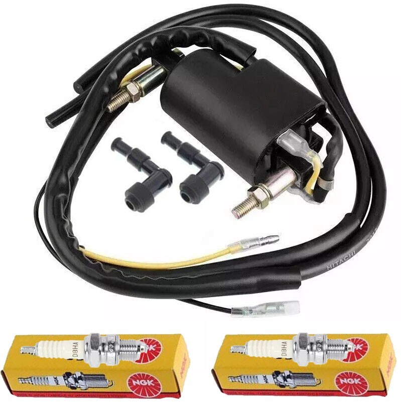 Ignition Coil + Spark Plug For Honda Dream Touring 250 305 CA72 CA77-12v