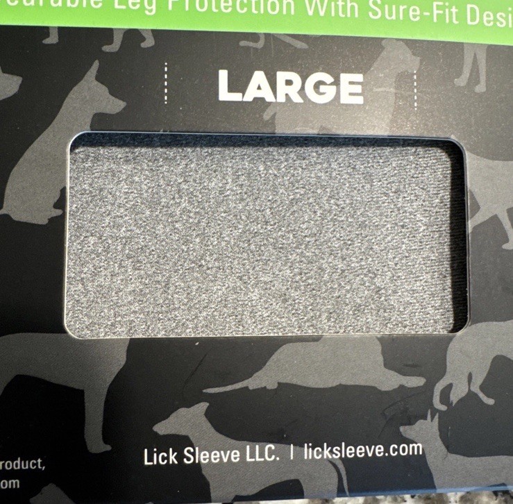 Lick Sleeve LARGE Dog Anti-Licking Leg Protection Sleeve