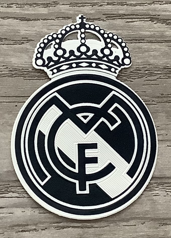 REAL MADRID 2018/2019 Soccer Badge Iron On Patch