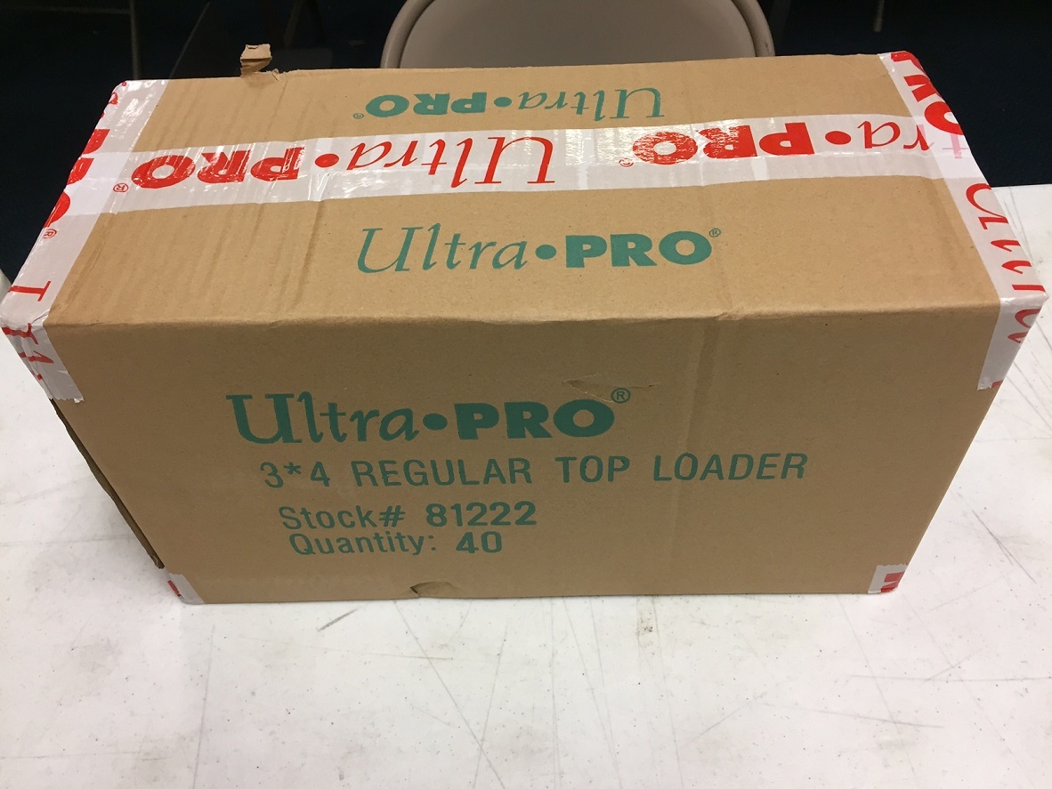 1000 Ultra Pro Regular 3x4 Toploader sealed case Brand New top loader 81222