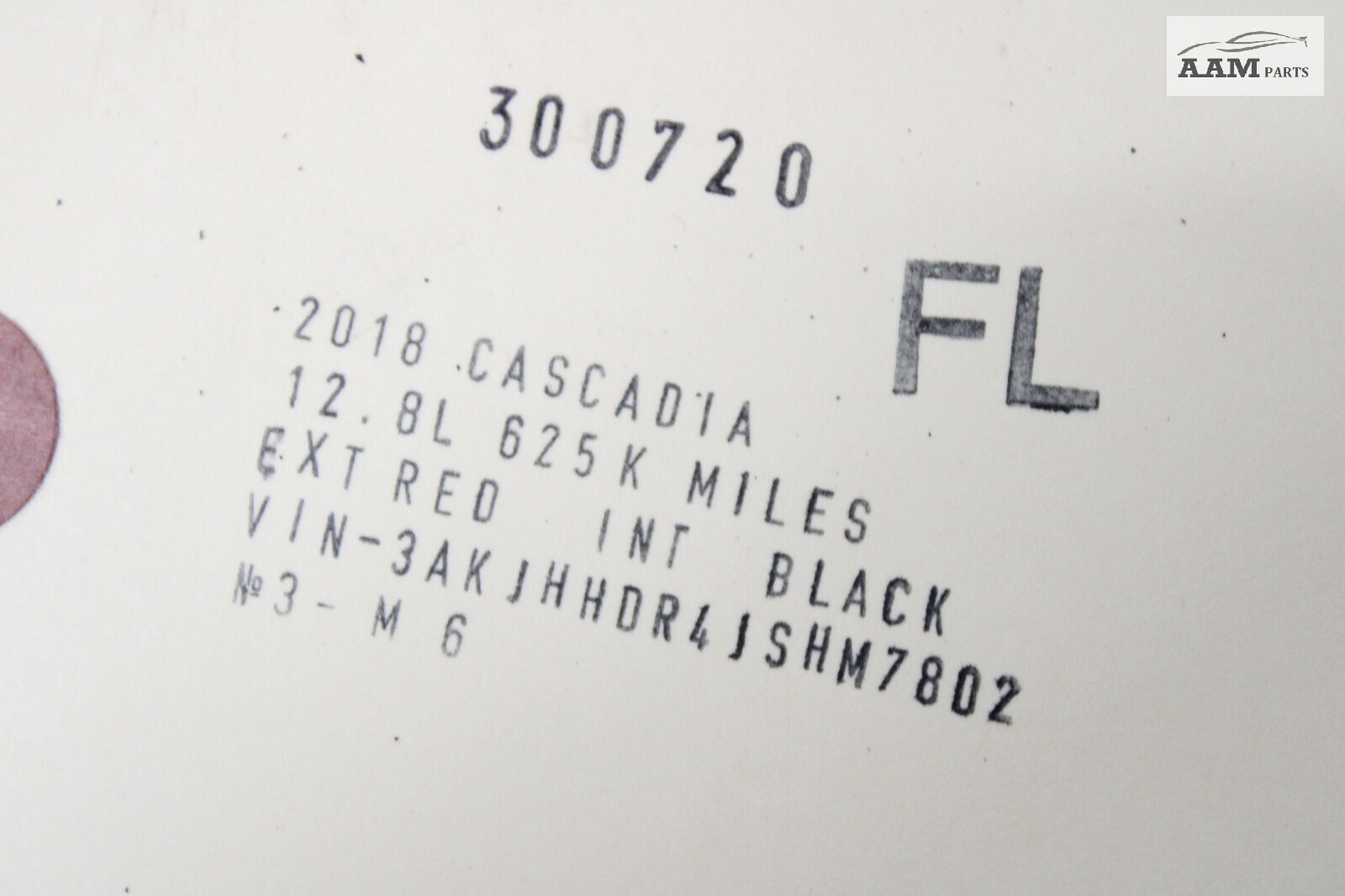 2018-2024 FREIGHTLINER CASCADIA FRONT LEFT FRAME HORN BUMPER MOUNT BRACKET OEM