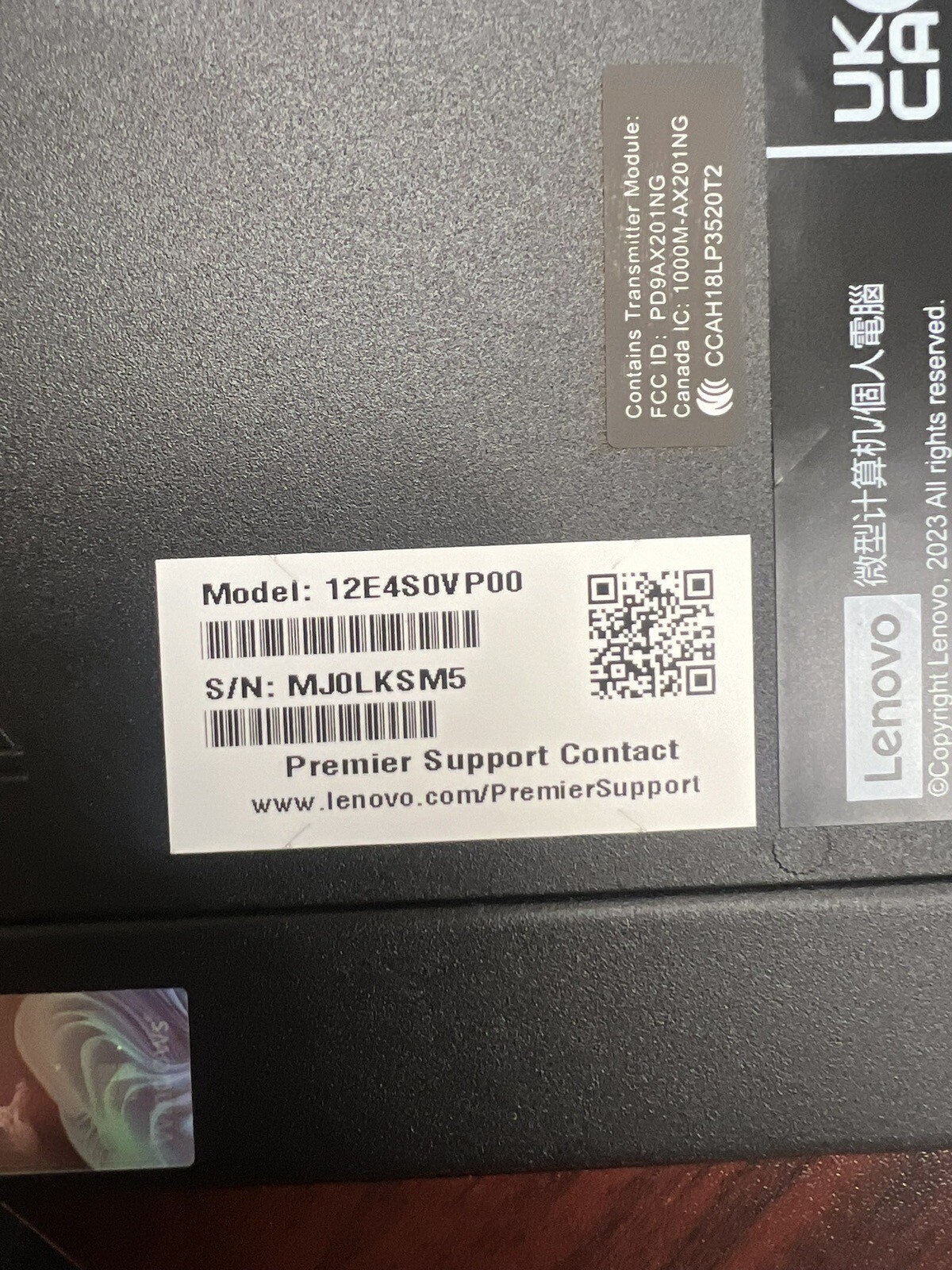 Lenovo ThinkCentre M70q Gen 4 Intel Core i5 13th Gen, 16GB Ram, 500GB SSD