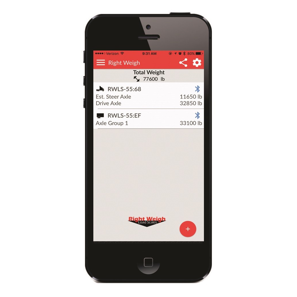 REMANUFACTURED Bluetooth Right Weigh 201-EBT-02B Digital Load Scale 2 HCV