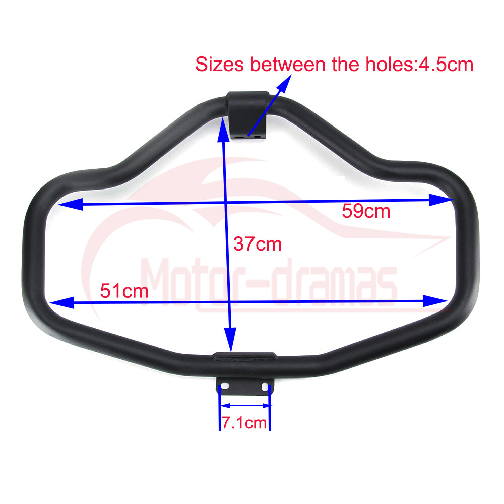 Engine Guard Highway Crash Bar For Harley Sportster 883 1200 XL XR 48 72 2004-23