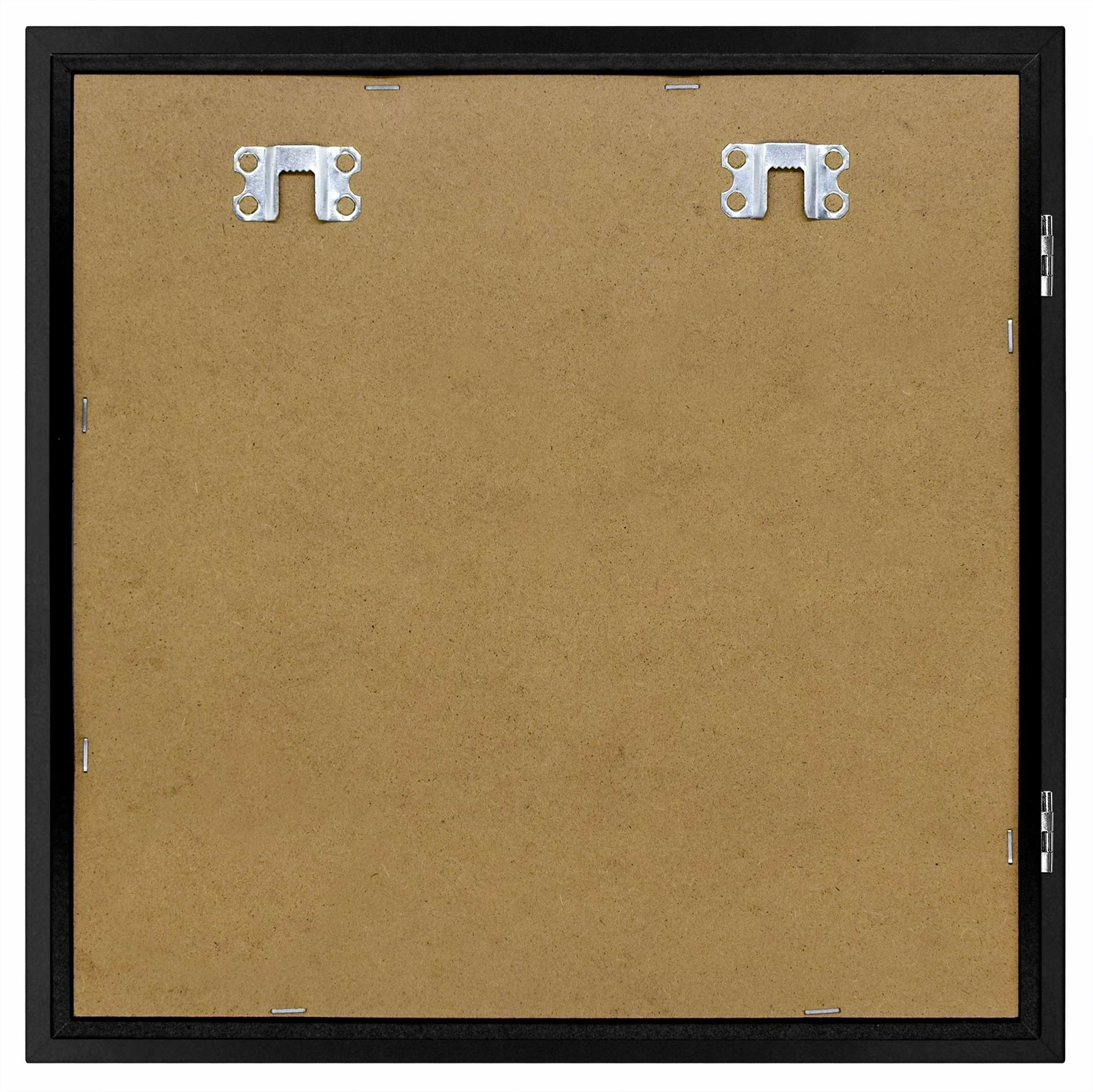 11x11 Shadow Box Frame Display Case 2 inch Depth Fits Artwork Photos Gifts Black