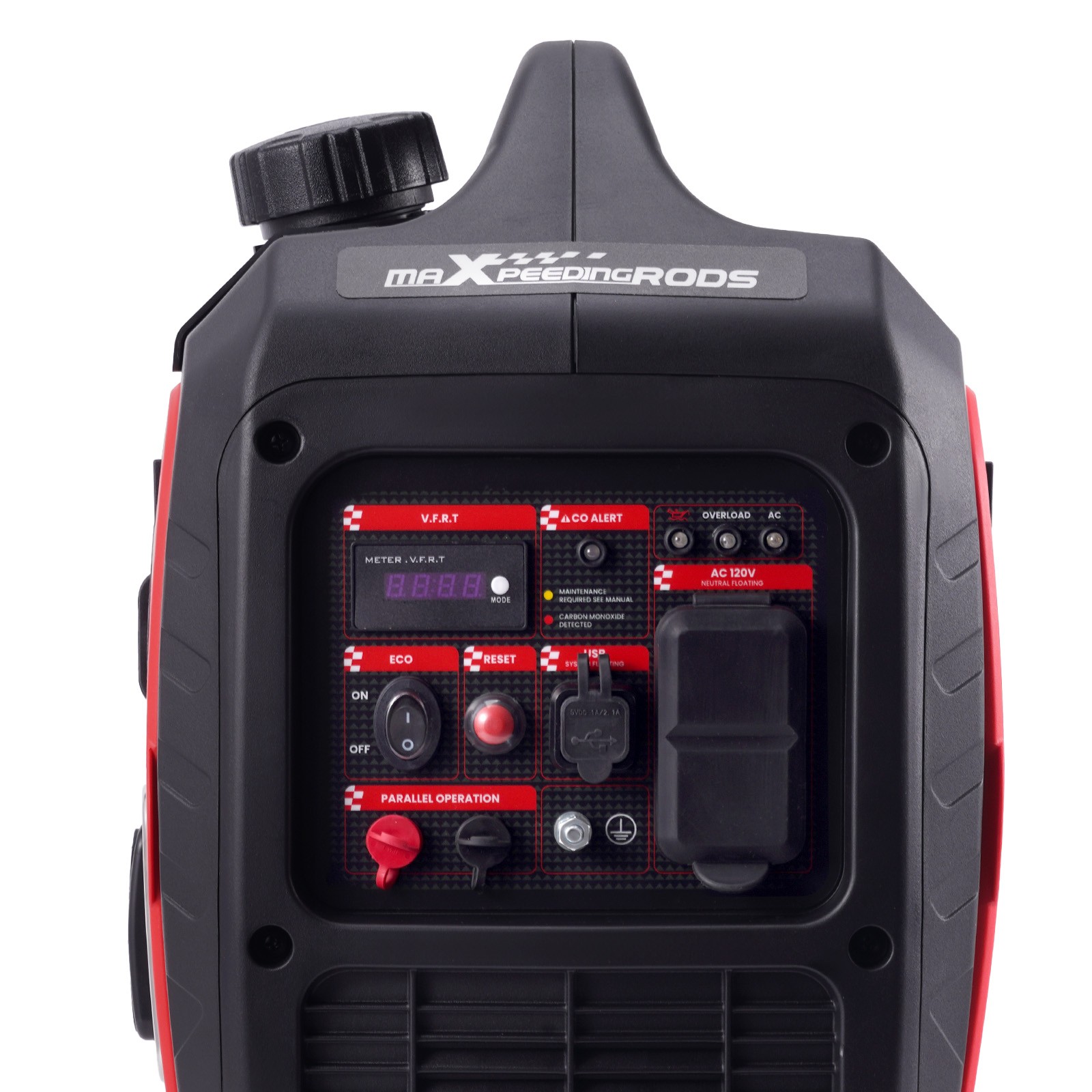 2850W Portable Inverter Generator Gas Powered Quiet Eco Parallel Ready