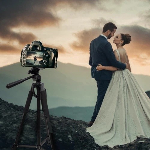 60" Professional Camera Tripod Stand For DSLR Canon Nikon Sony Cameras + Bag