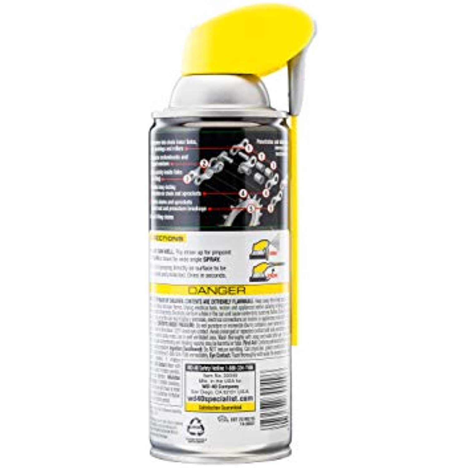 WD-40�Specialist�Roller Chain Non-Fling Lubricant, 10 OZ