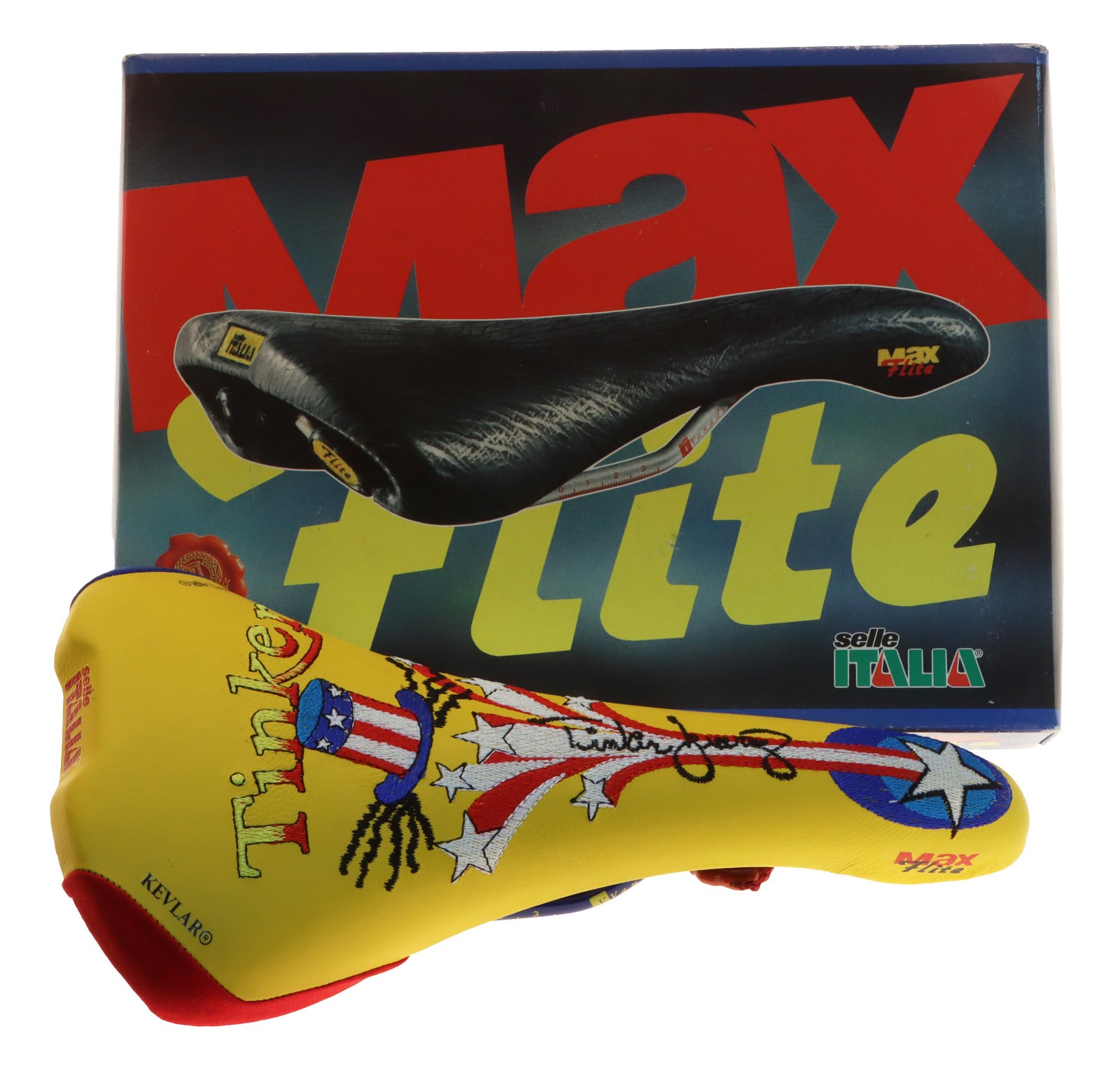 Selle Italia Max Flite Saddle Tinker Juarez Vanadium Made With Kevlar NIB NEW