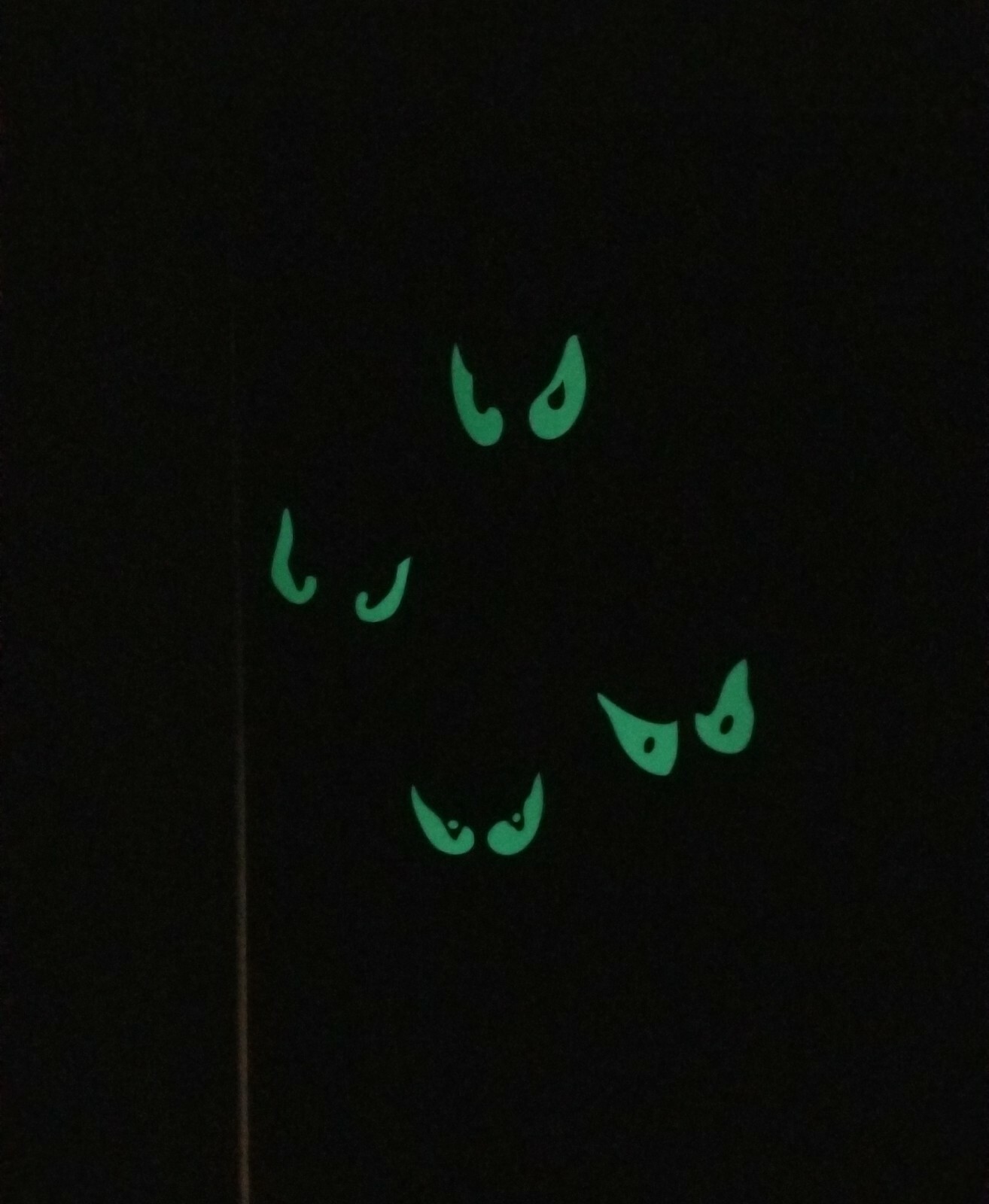 Haunted Mansion Ride Inspired Glow in the Dark Eyes Prop - Set of 4