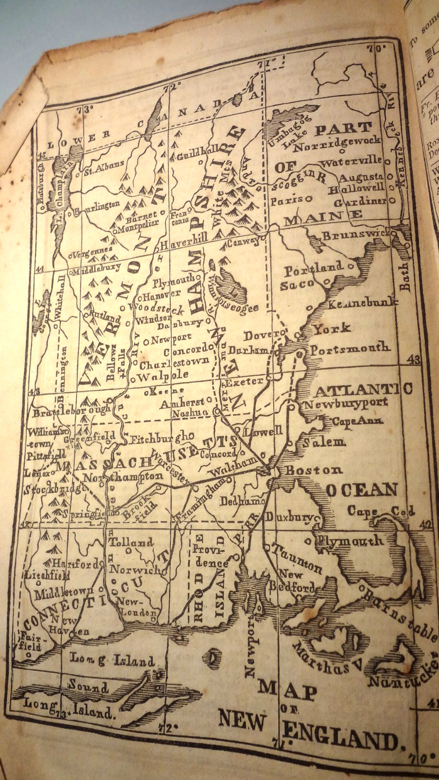 ✅SLAVE RELATED 1842 Robert Thomas FARMER'S ALMANAC w/ FULL RARE MAP - HISTORIC!✅
