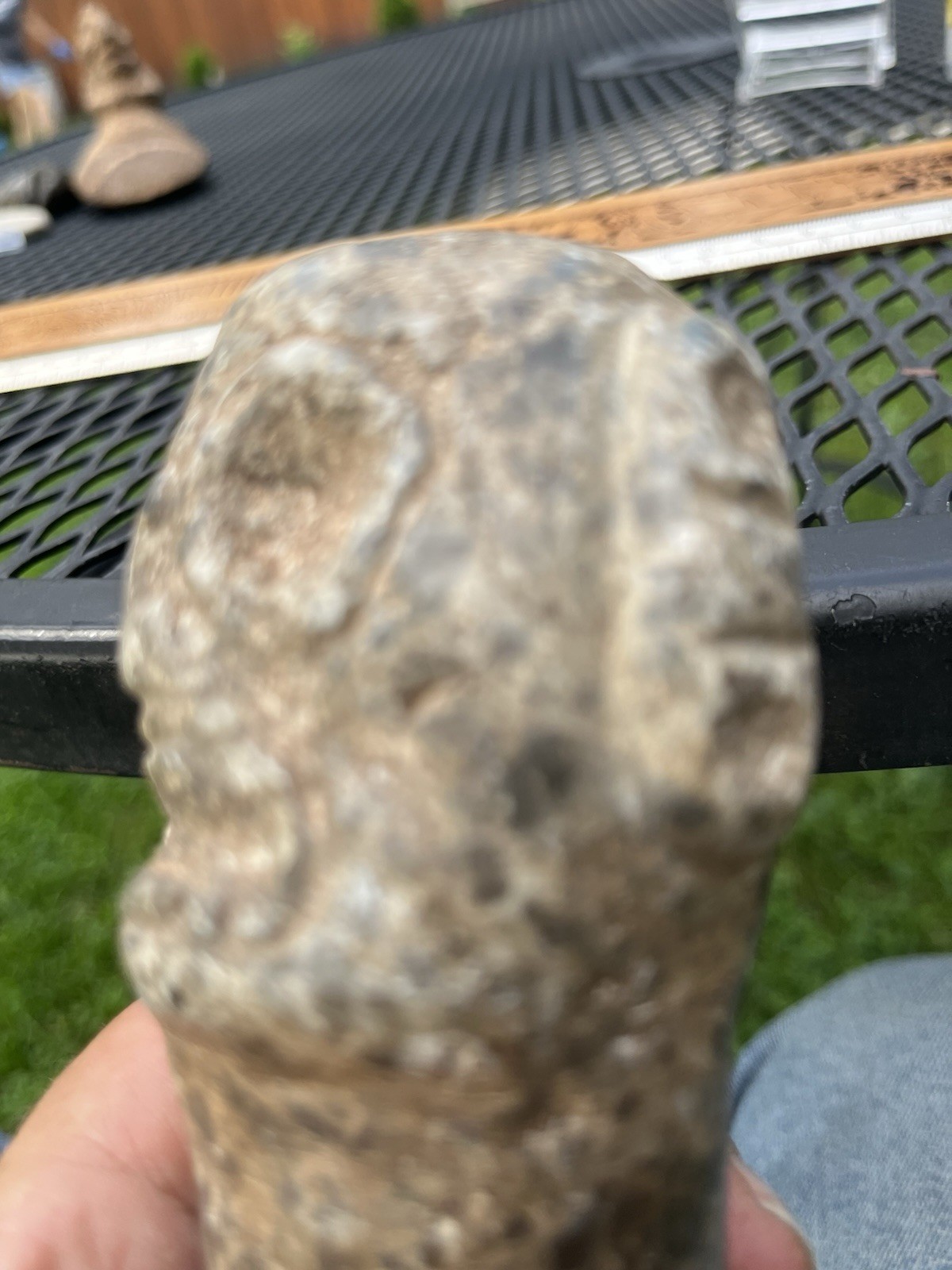 Big Taino Stone Tool Rare PreColumbian Ancient Artifact Arawak Caribe Mayan