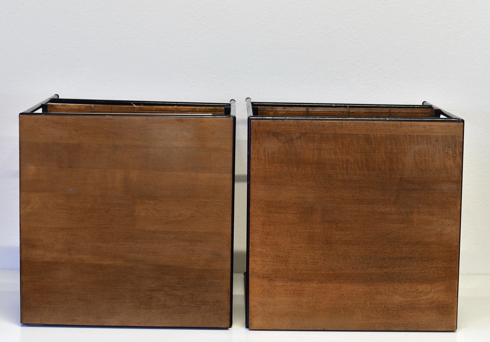 Mid Century Modern Pair of PAUL MCCOBB Wrought Iron PLANNER GROUP End Tables