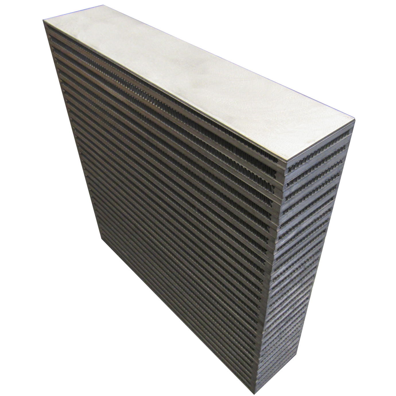 New Aluminum Intercooler Core 18” X 18” X 4” Plate And Fin Style NIB