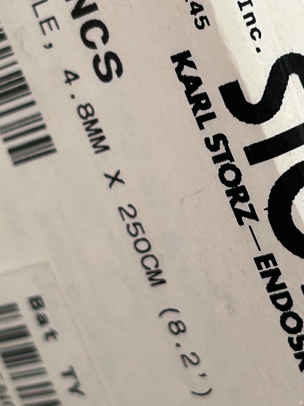 Karl Storz 495NCS Fiber Optic Light Cable 4.8mm x 250cm