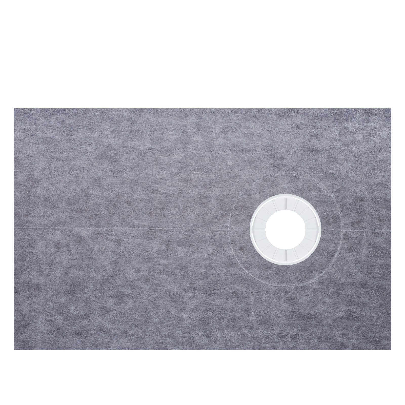 VEVOR Waterproofing Shower Kit Shower Kit Tray 38''x60'' with Offset Drain PVC