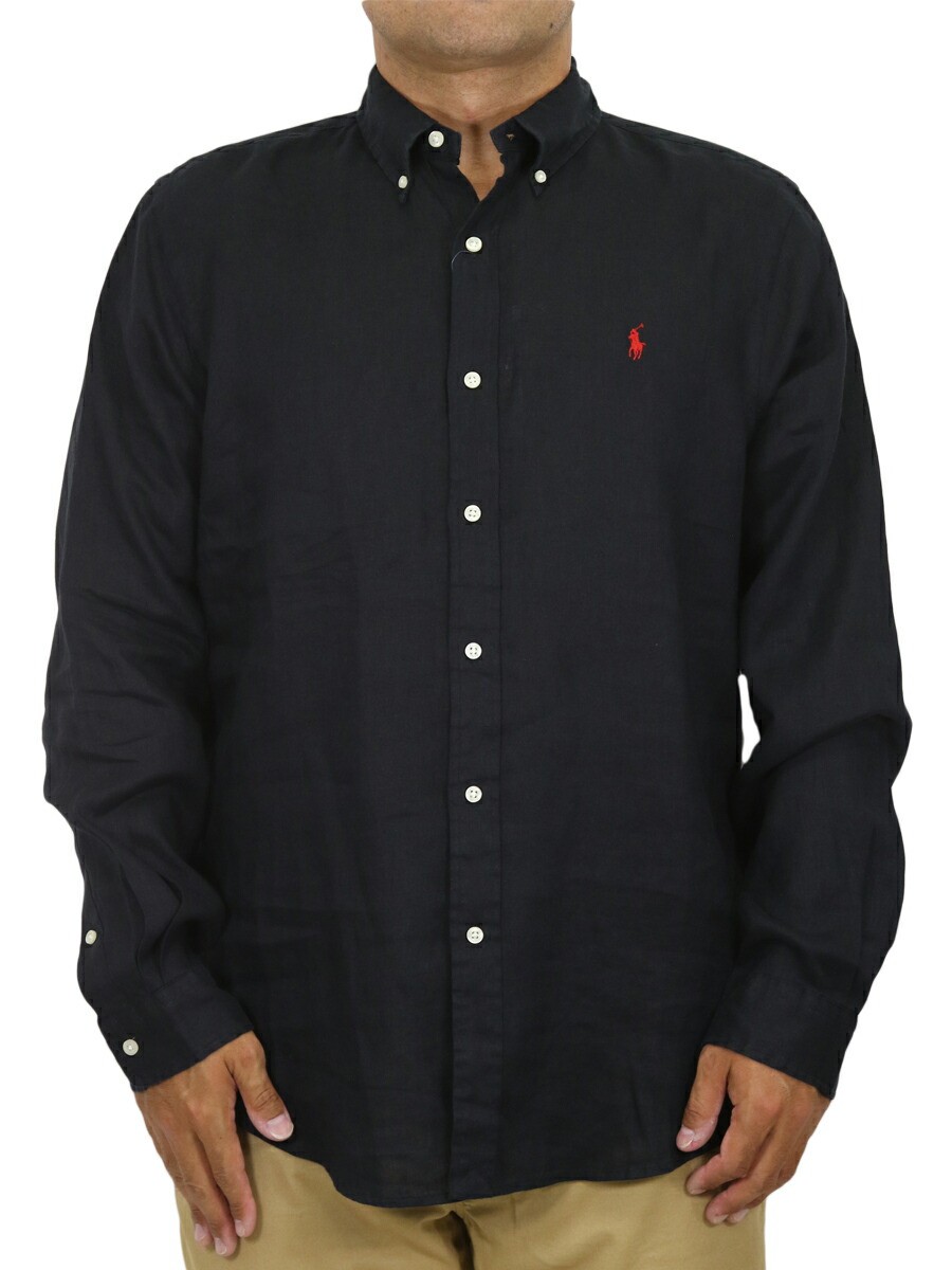 Polo Ralph Lauren Classic Fit Linen Button-Down Shirt New