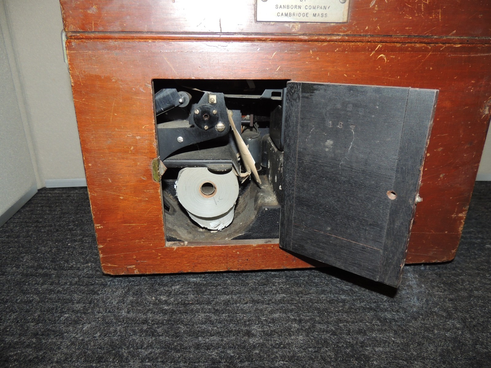 Vintage Sanborn Viso Cardiette Electrocardiograph Machine