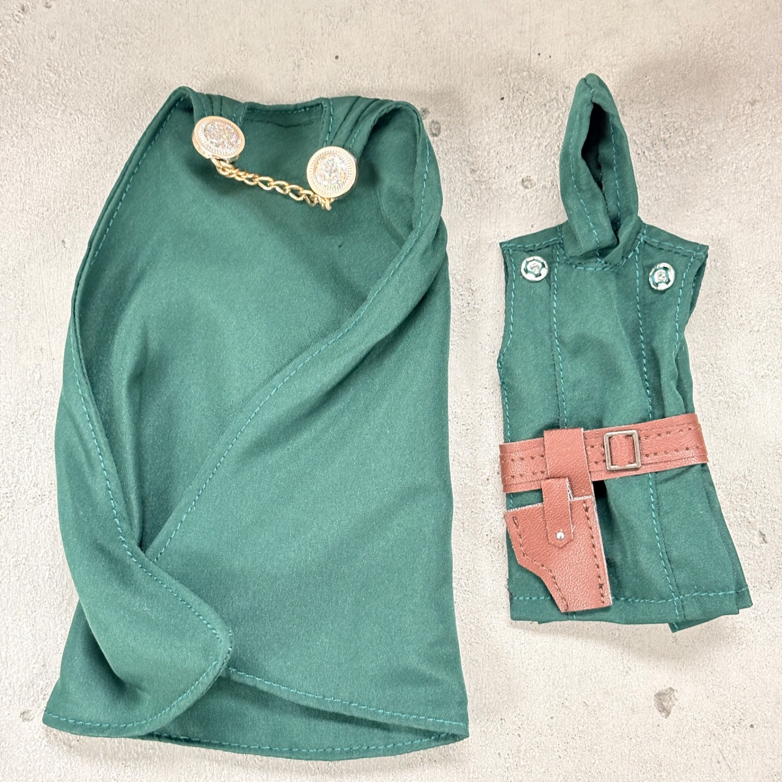 PB-DRDM-SET: Green Deluxe Outfit Set for Marvel Legends Dr. Doom (No Figure)