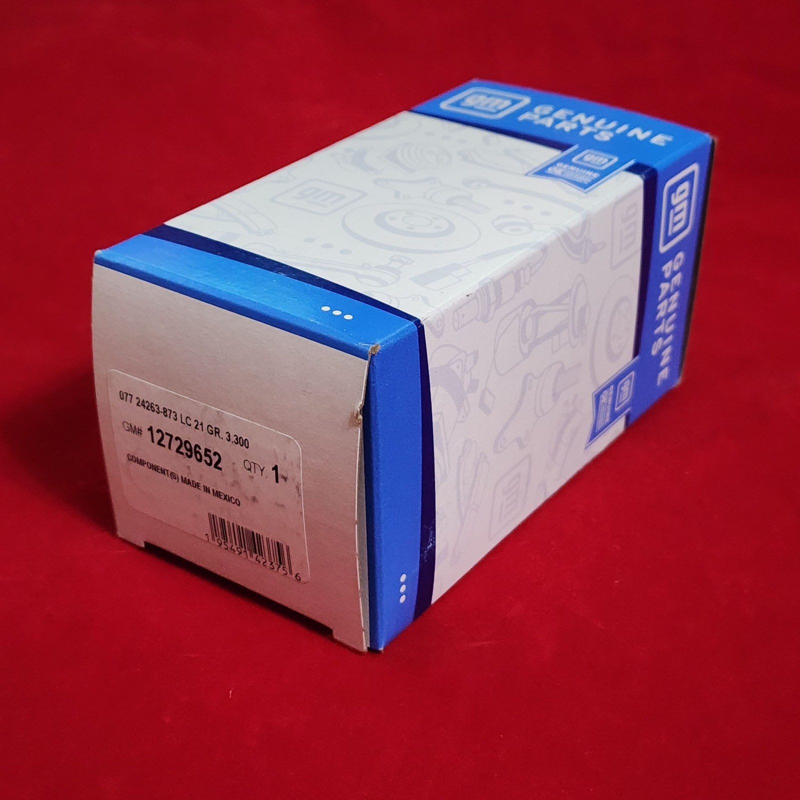 GM ACDelco LT4 Escalade V 6 mm stem 12729652 GDI fuel injectors, set of 8, NEW