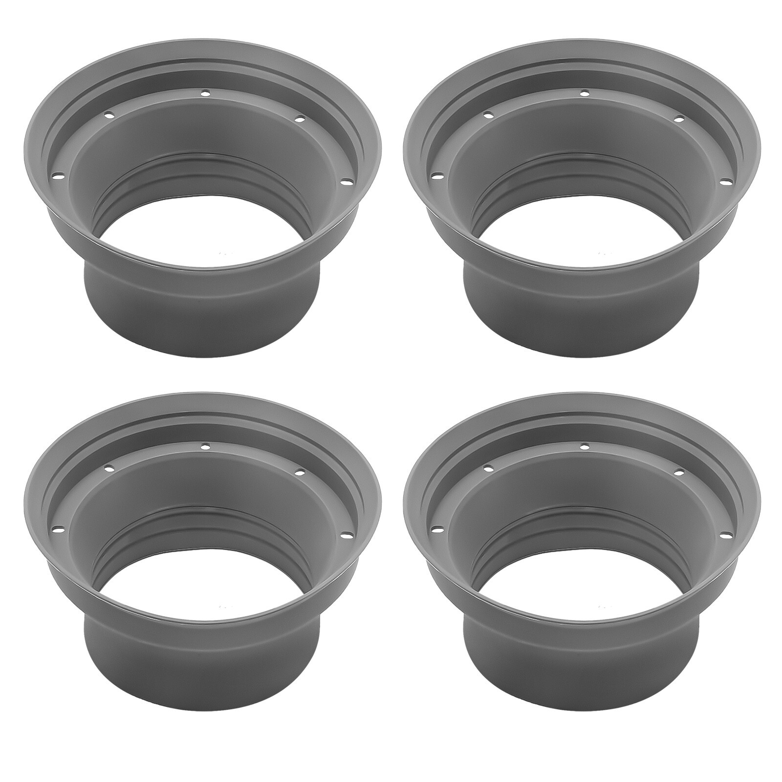 Recoil SPB65K Foldable Silicone 6.5” Car Speaker Baffle Kits, Four Pieces