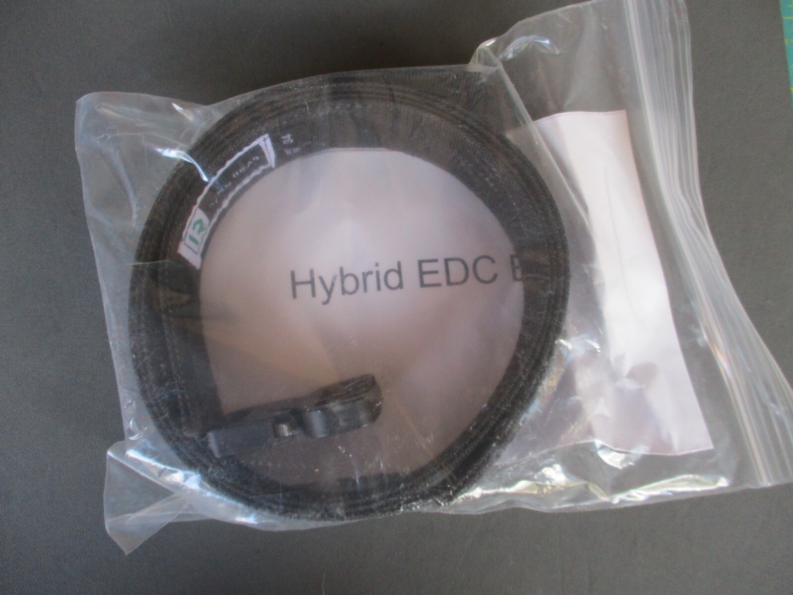 Black REMM GEAR USA made, HYBRID EDC Tactical Belt, Cobra Buckle, 33-40, Unworn