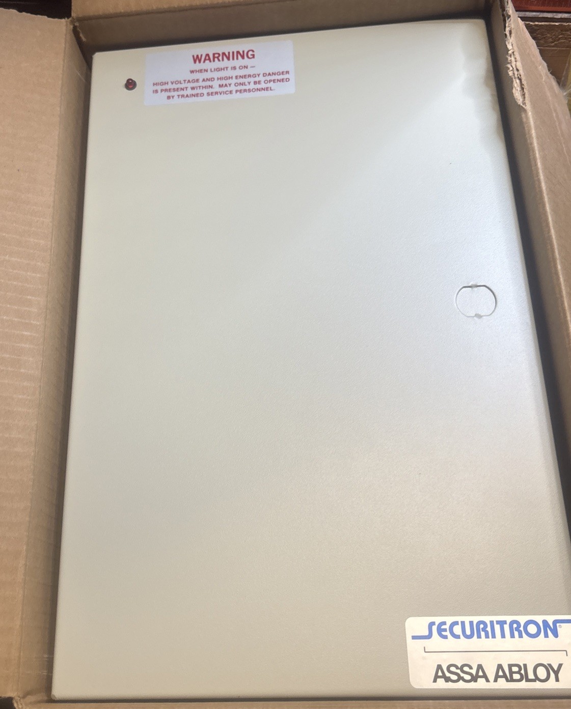 NIB Securitron BPS-24-1 Power Supply, 24VDC 1A, w/ Enclosure, Regulated,Filtered
