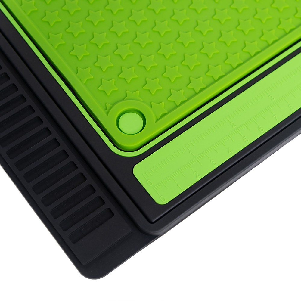 Fly Tying Mat Magnetic Workspace, Tool Organizer Station, Storage Desk Accessory