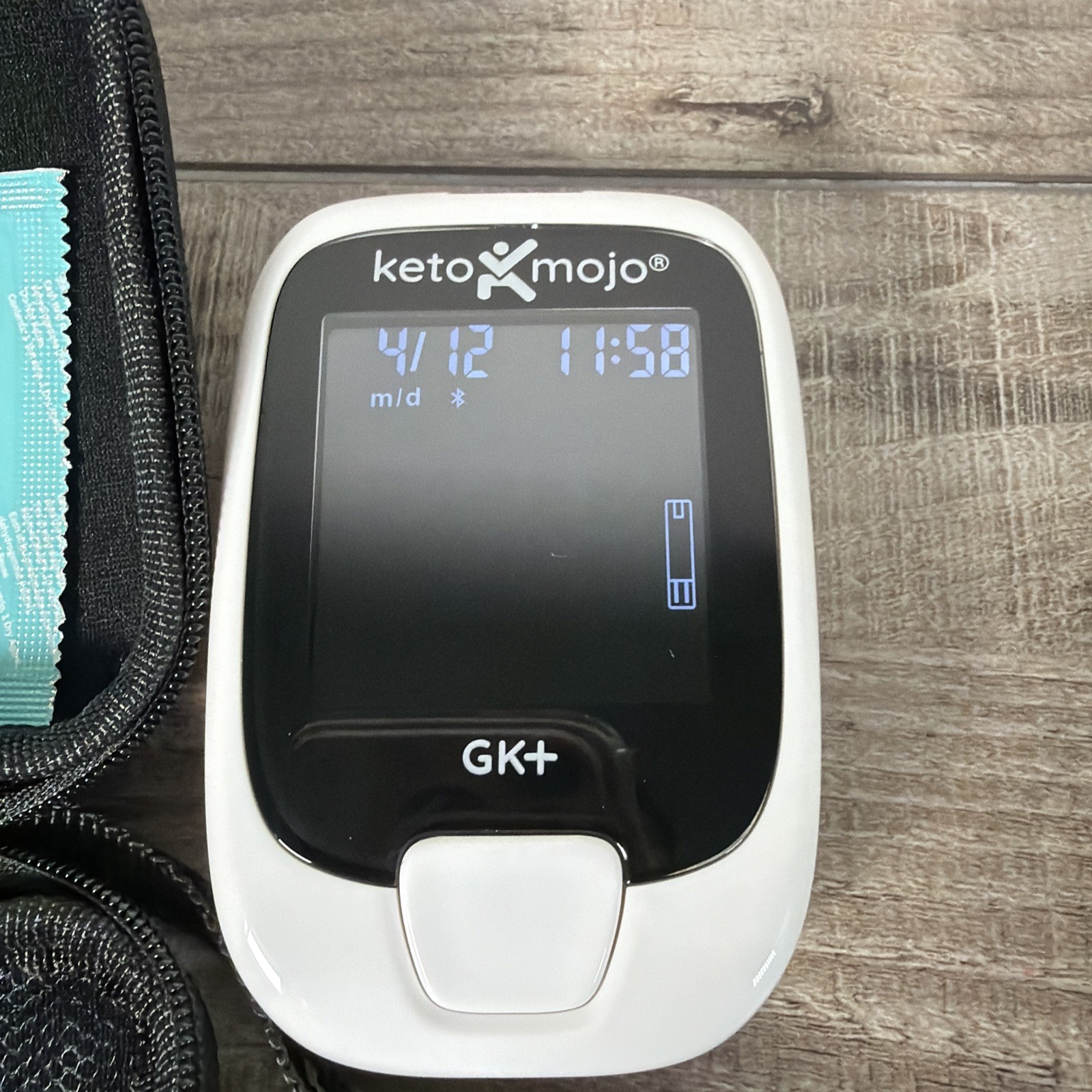 Keto-Mojo GK+ Bluetooth Glucose & Ketone Meter w/ Case