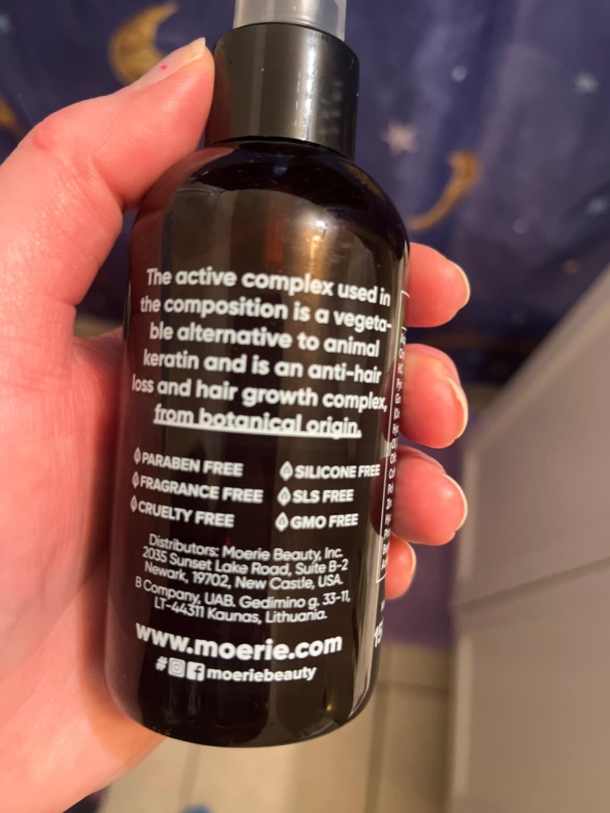 NEW! Moerie Ultimate Hair Growth Spray - Fresh Scent (Packaging May Vary)