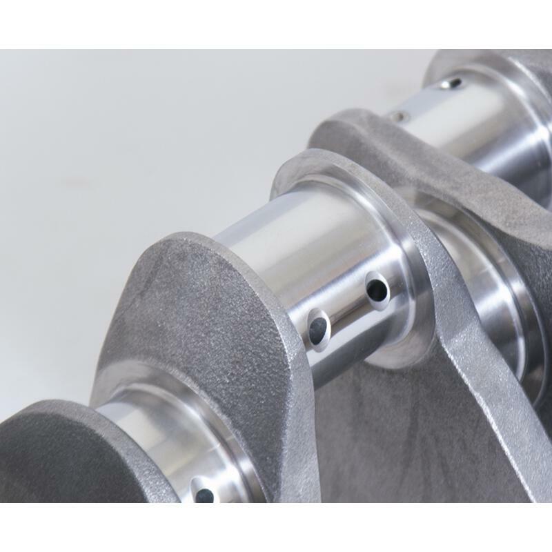 Eagle Crankshaft 103503480; Cast 3.480" Stroke, 2pc Rear for SBC (350 Mains)