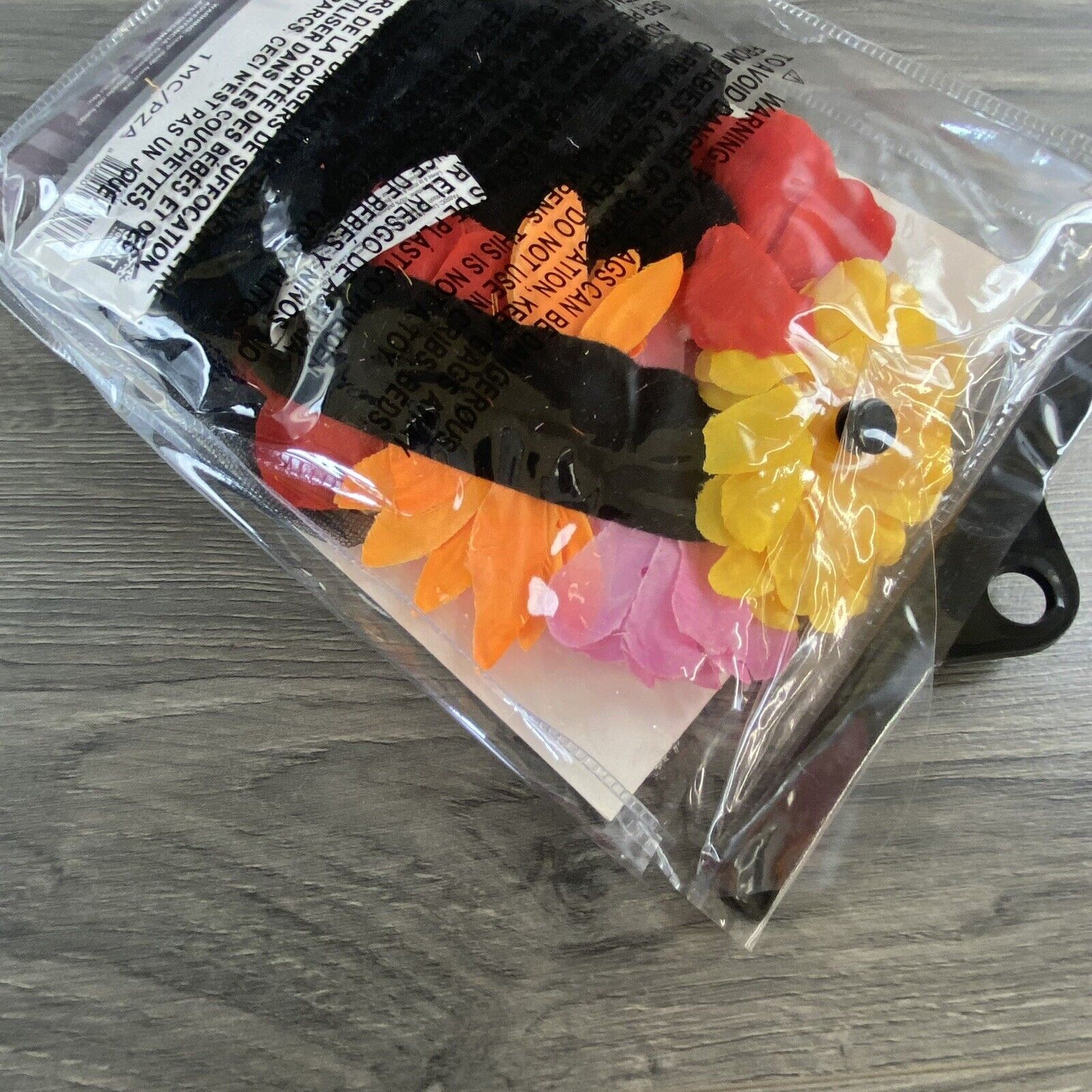 Day Of The Dead Floral Veil Halloween Cosplay Costume Accessory Dress Up