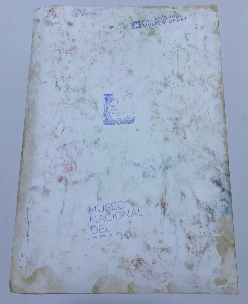 JOHN SINGER SARGENT Drawing on paper (Handmade) signed and stamped mixed media.