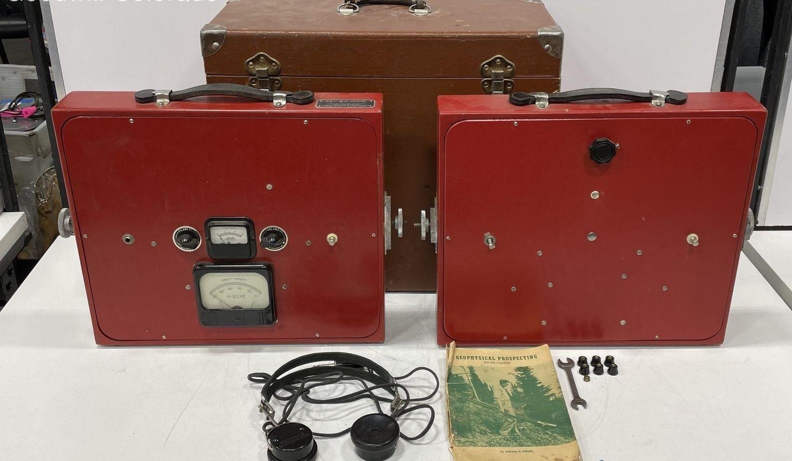 Fisher Research Laboratory, M-scope, in Case W/ Accessories