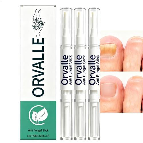 3PCS Orville Nail Fungus Pen Anti Fungus Infection Nail Care Repair Pen Toenail